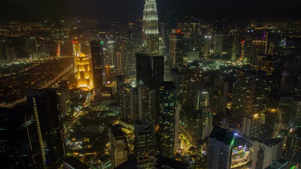 Kuala Lumpur Skyline at Night alt