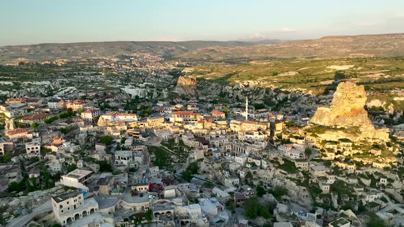 Cappadocia aerial view 4 K Awesome Background alt
