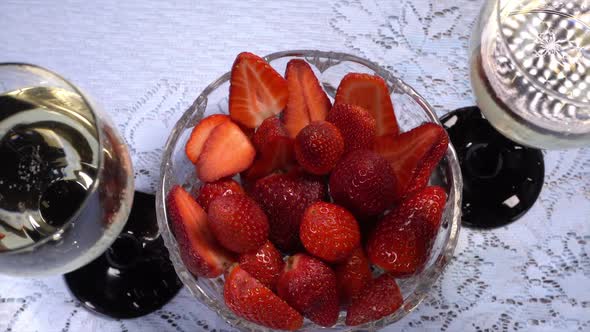 Dessert and Champagne alt