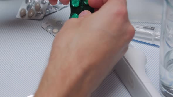 Man Looking For Pills alt