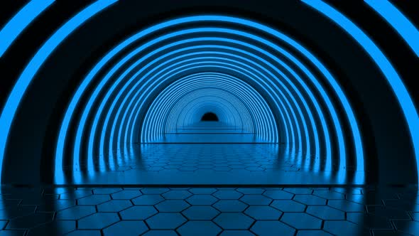 Digital Tunnel Background Loop