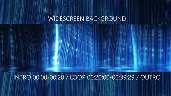 Ice Crystal Blue Rising Particles Background alt