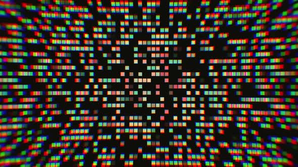 Mosaic Wall Pastel Colors alt