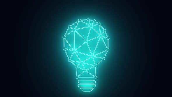 Idea and innovation bulb animation alt