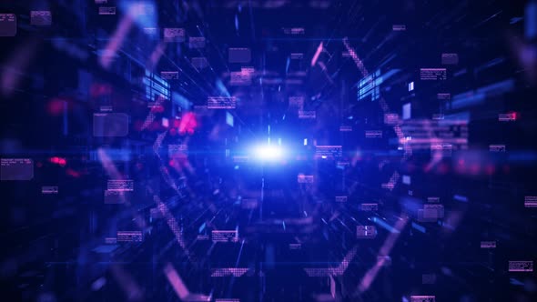 4K Digital Cyberspace Digital Data Network alt