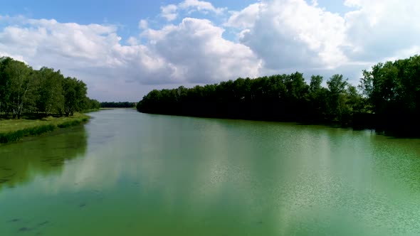 Fly Over The Green River