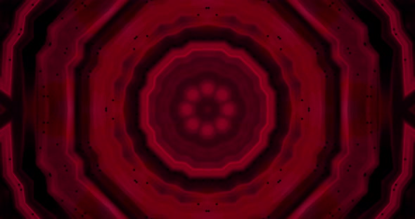Abstract dark red  kaleidoscope animation.Abstract geometric motion graphic. alt