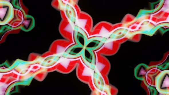 Abstract Pulsation of Abstract Shapes for Video Decoration alt