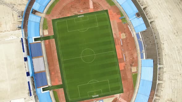 Aerial View To Green Stadium