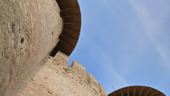 Old Fortress in Sorocasituated on Nistru riverMoldova alt