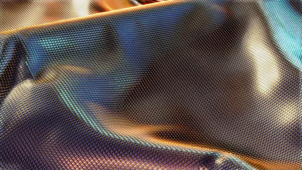 Abstract Waving Golden Background alt