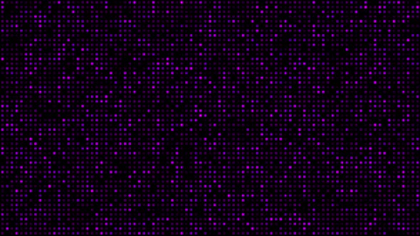 Flashing Purple Dots