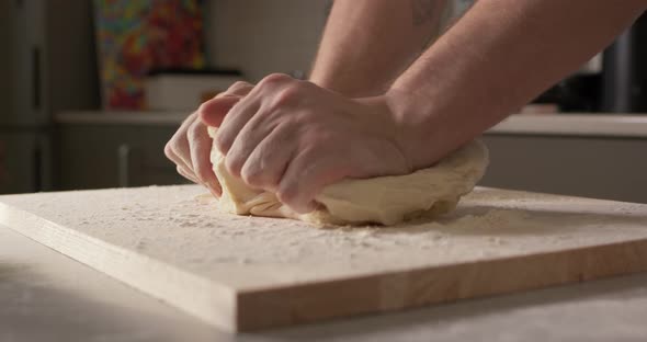 Cooking Dough in the Kitchen alt