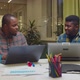 Black Male Business Colleagues Working in Office - VideoHive Item for Sale