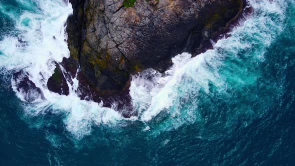 water flowing into the water alt