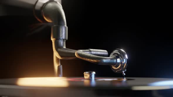 Antique Gramophone Soundbox Playing alt