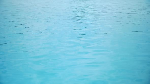 Rippled Blue Water in Swimming Pool alt