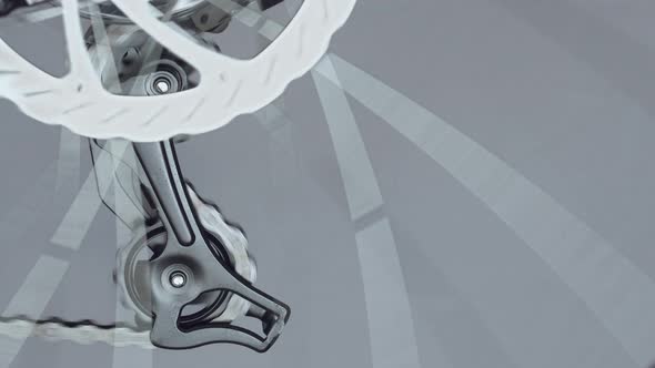 Rear Derailleur with Jockey Wheels, Idler Lower and Upper Pulley. Gearshift on Mountain Bike MTB alt