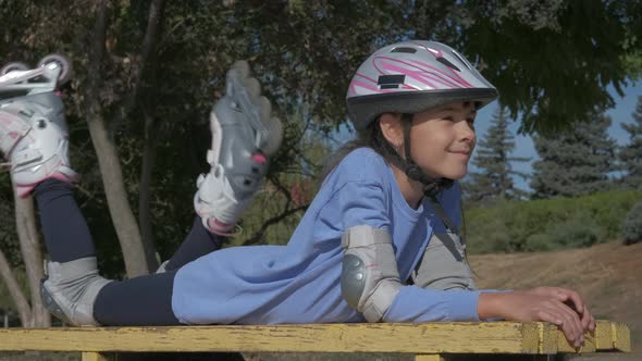 Summer roller sport.  alt