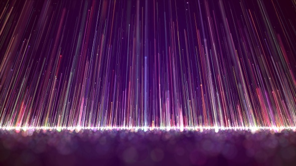 Colorful Particle Streaks  Rising