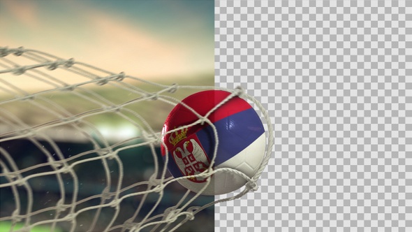 Soccer Ball Scoring Goal Day - Serbia
