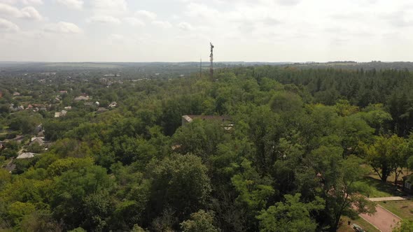 Chyhyrynsky castle in Ukraine alt