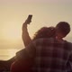 Lovely Couple Taking Selfie Photo on Beach - VideoHive Item for Sale