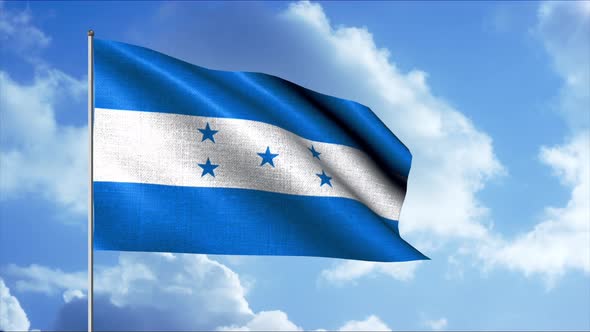 Flag of Honduras alt