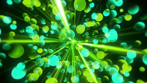 Green Particles and Rays