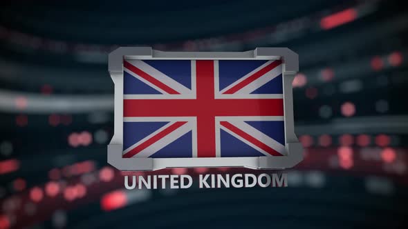 Sci Fi Futuristic United Kingdom flag alt