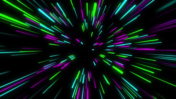 VJ Light Speed Rays Background HQ 1080p HD