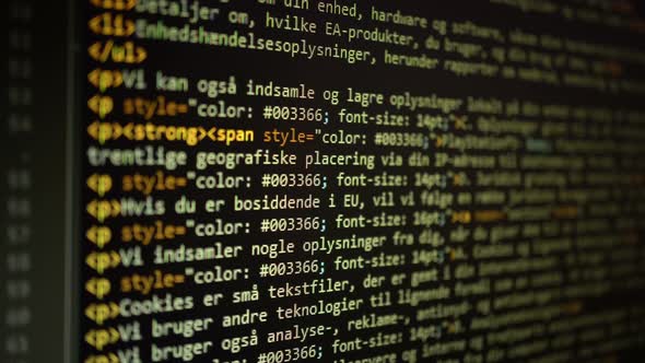 Digital Html Code Background alt