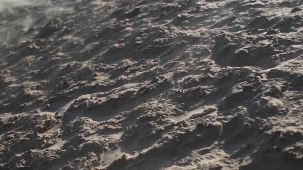Wind Blowing Sand On Beach alt