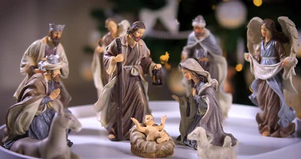Jesus Christ Nativity Scene 