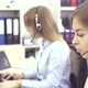 Operators of Support Customer Service - Call Center, Online Software with Technology Voice Over IP - VideoHive Item for Sale