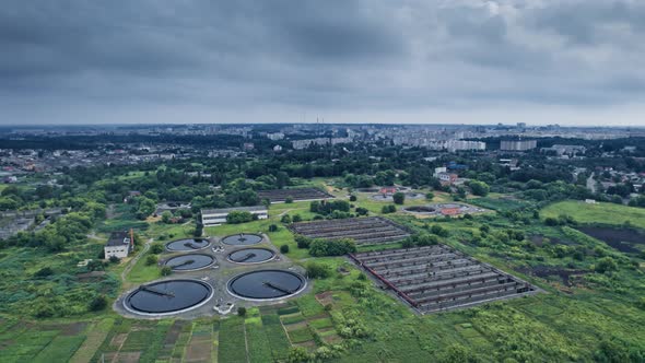 City Waste Management Sewage and Water Treatment Plants alt
