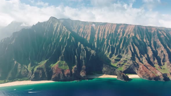 Kauai Island Adventure World Famous NaPali Coast Park Landscape Kalalau Trail alt