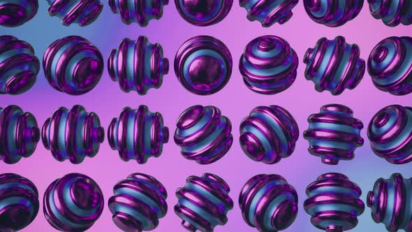 3d Purple Candy Background