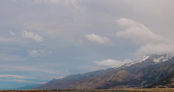 Timelapse of the wind in the Tasman River Valley, Mt Cook, New Zealand, 4K H.264