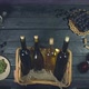 Handing over Bottles of Red and White Wine - VideoHive Item for Sale