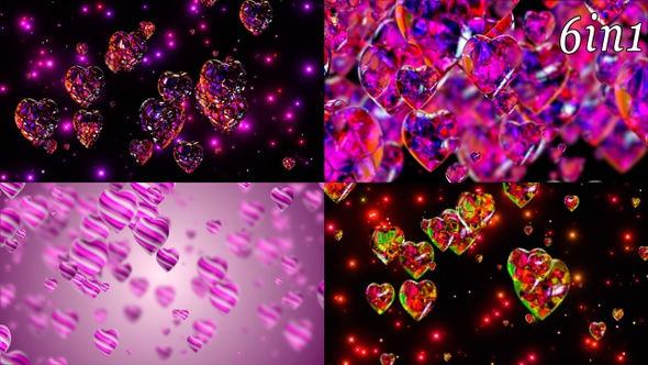 Romantic Hearts (6in1) alt