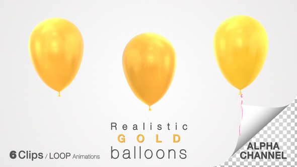 Gold Balloons alt