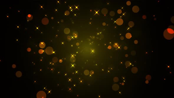 Golden Sparkling Glitters