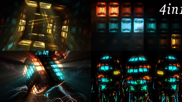 Spotlight Space - VJ Loop Pack (4in1) alt