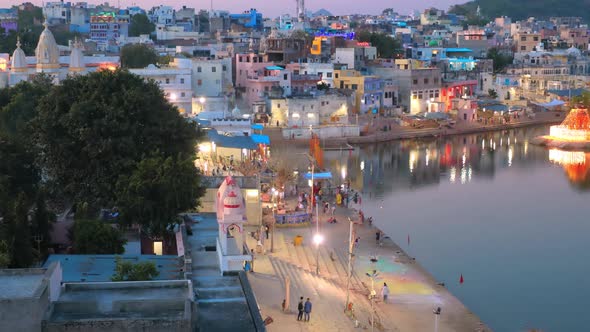 Pushkar Is a Town in the Ajmer District in the Indian State of Rajasthan alt