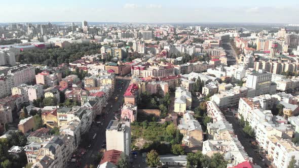 Kyiv, Ukraine. City View. Aerial Landscape alt