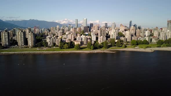 The World Famous Kitsilano Beach, Popularly Known As Kits Beach, In Vancouver, BC, Canada, Re-Opened alt