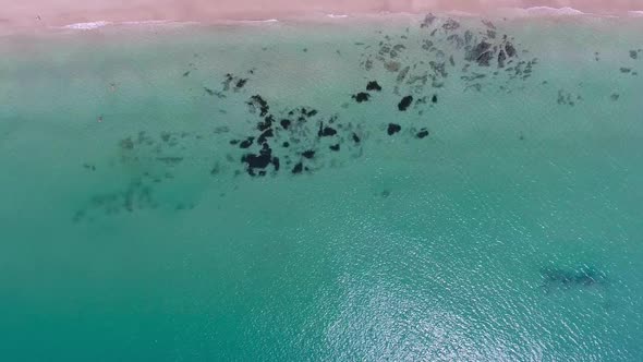 Top View Aerial Video of Beach and Sea in Thailand alt