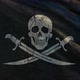 Pirate Flag Close Up Looping Full HD - VideoHive Item for Sale