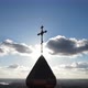 The Church Cross Rises Above The City - VideoHive Item for Sale